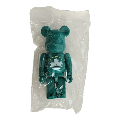 Bearbrick Series 43 Flag 'Macau' 100% in Folie