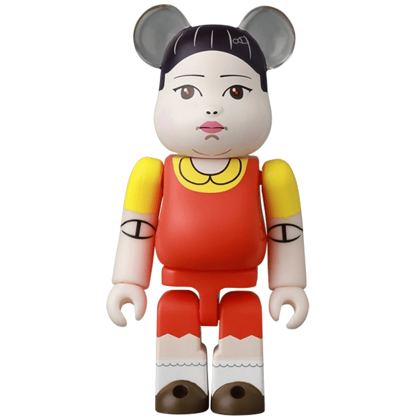 Bearbrick Series 44 Horror 'Squid Game' 100% Herstellerbild