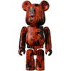 Bearbrick Series 44 Pattern 'Fire' 100% Herstellerbild