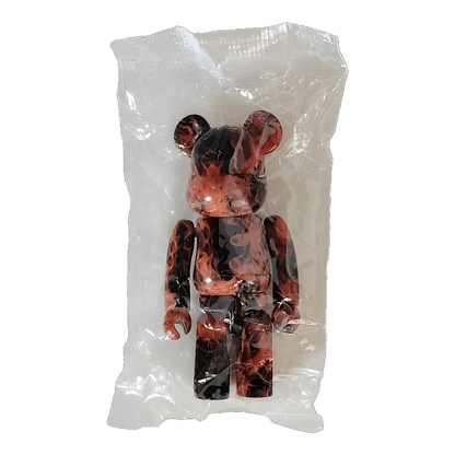 Bearbrick Series 44 Pattern 'Fire' 100% in Folie