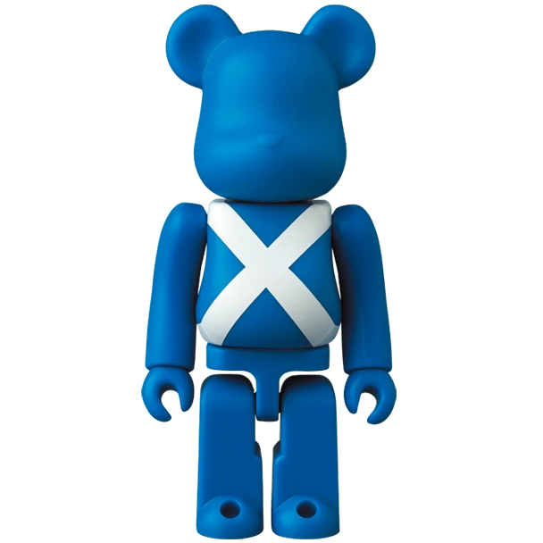 Bearbrick Series 45 Flag 'Scotland' 100% Herstellerbild
