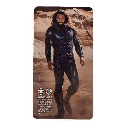 Bearbrick Series 48 Hero 'Aquaman' [Aquaman and the Lost Kingdom] 100% Begleitkarte