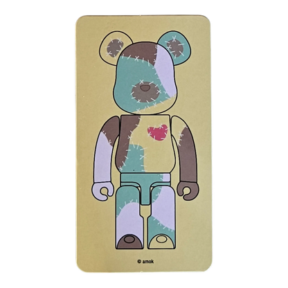 Bearbrick Series 50 Artist "amok" 100% Begleitkarte