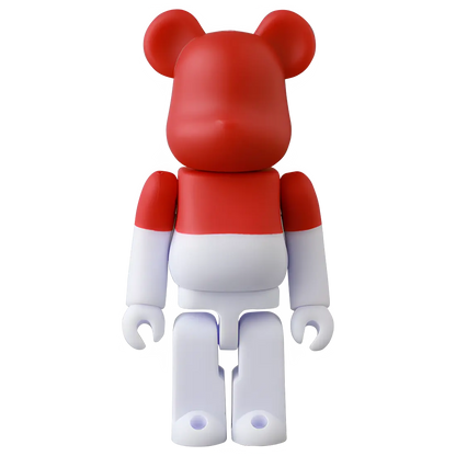 Bearbrick Series 50 Flag "Monaco" 100% Herstellerbild