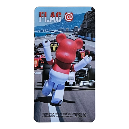 Bearbrick Series 50 Flag "Monaco" 100% Begleitkarte