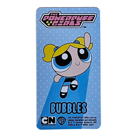 Bearbrick Series 50 Hero "Bubbles" [Powerpuff Girls] 100% SECRET Begleitkarte