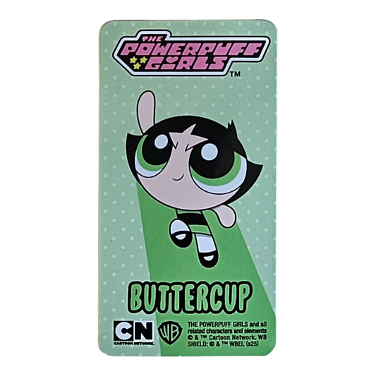 Bearbrick Series 50 Hero "Buttercup" [Powerpuff Girls] 100% SECRET Begleitkarte