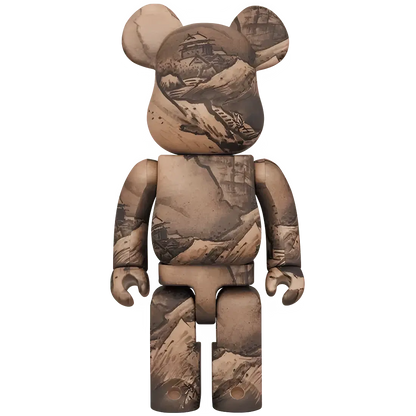 Bearbrick Sesshu National Treasure 'Autumn Winter Landscape Map (Winter Scenery)' 100%+400% Herstellerbild 3