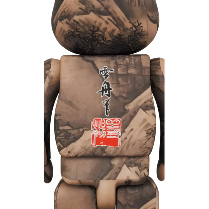 Bearbrick Sesshu National Treasure 'Autumn Winter Landscape Map (Winter Scenery)' 100%+400% Herstellerbild 4