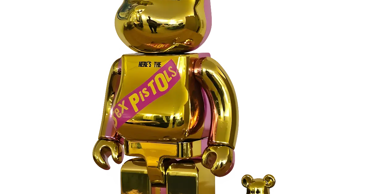 BE@RBRICK Sex Pistols Chrome (100% & 400%) – MyBearBrick.de