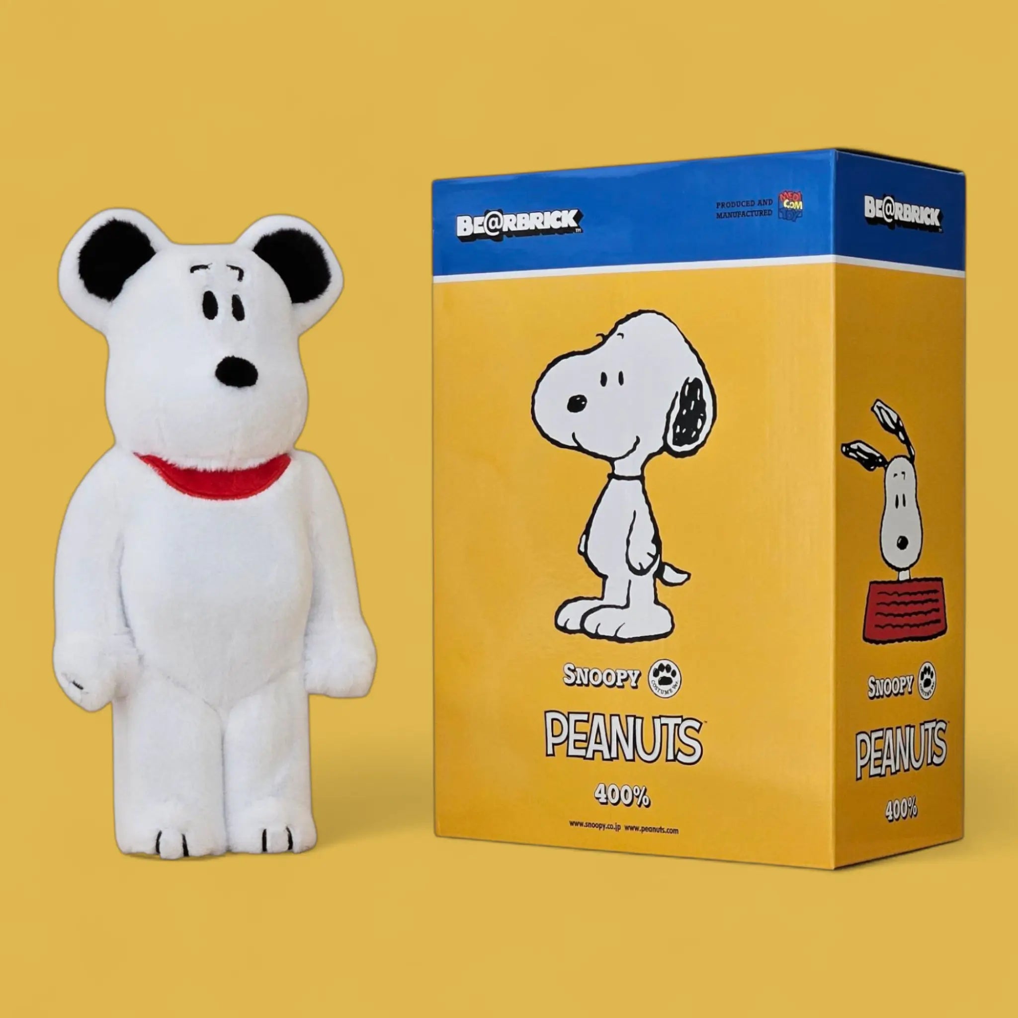 BE@RBRICK SNOOPY COSTUME Ver. 400％ a BE@RBRICK Ver. Snoopy