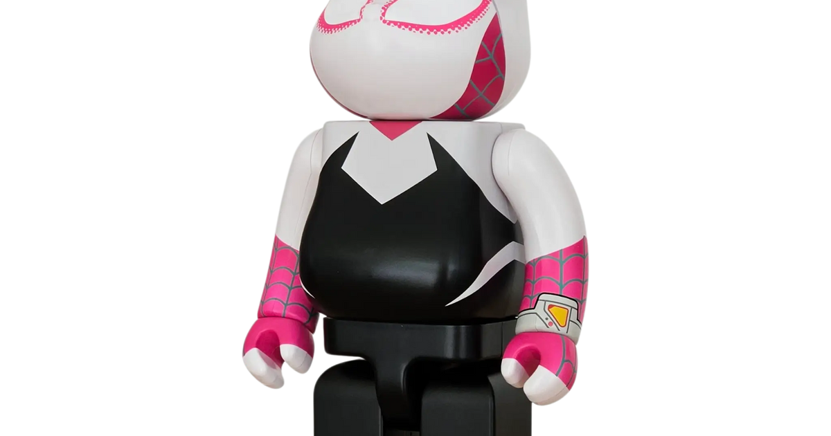 BE@RBRICK Spider-Gwen [ATSV] 400% | MyBearBrick.de