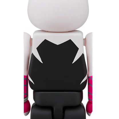 Bearbrick Spider-Man (Miles Morales) & Spider-Gwen 2er-Set 100% Herstellerbild 3