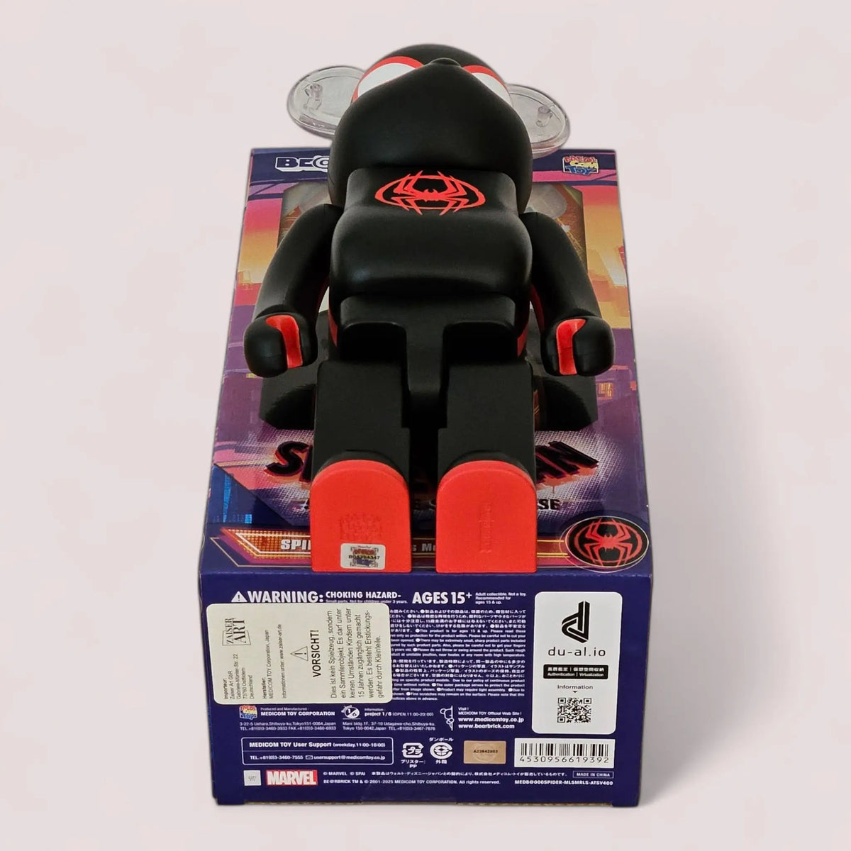 BE@RBRICK SPIDER-MAN (Miles Morales)400% BE@RBRICK SPIDER-MAN BE@RBRICK SPIDER-MAN (Miles Morales)400% BE@RBRICK SPIDER-MAN