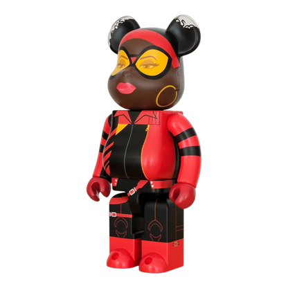 Bearbrick Spider-Woman [Spider-Man - Across the Spider-Verse] 400% schräg