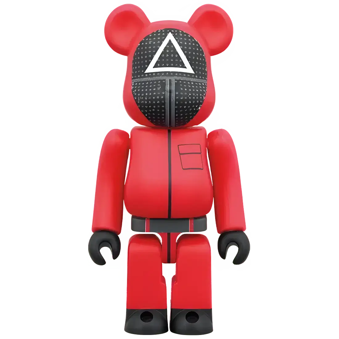 Bearbrick Squid Game Guard 'Triangle' 100%+400% Herstellerbild 2
