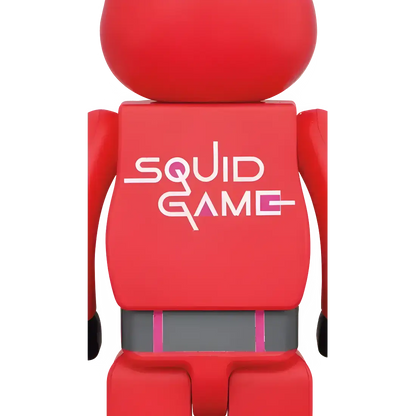Bearbrick Squid Game Guard 'Triangle' 100%+400% Herstellerbild 4