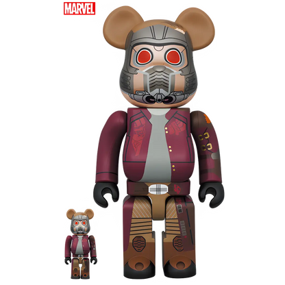 Bearbrick Star-Lord [The Infinity Saga] 100%+400% Herstellerbild 1