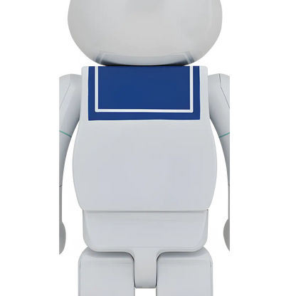 Bearbrick Stay Puft Marshmallow Man White Chrome Version 1000% Herstellerbild 2
