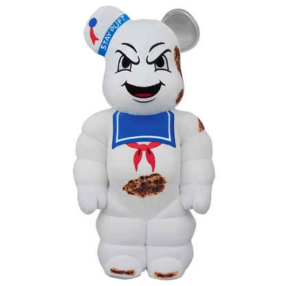 Bearbrick Stay Puft Marshmallow Man 'Angry Face' Costume Version 400% Herstellerbild 1
