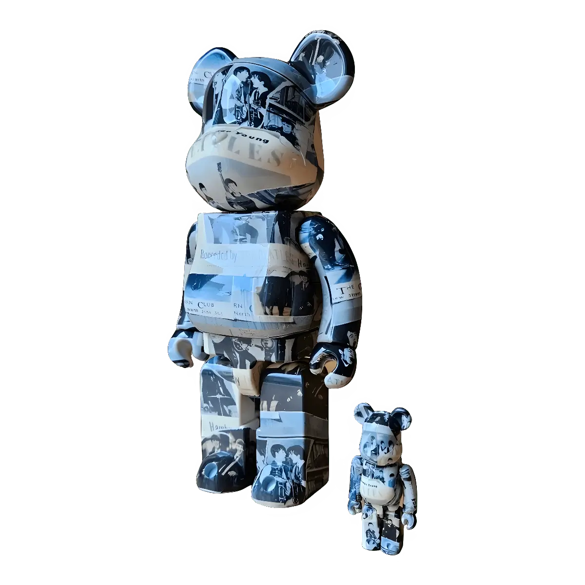 Bearbrick The Beatles Anthology 100%+400% schräg