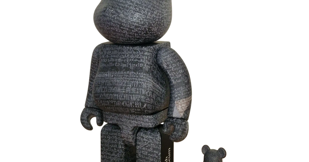 BE@RBRICK The Rosetta Stone 100%+400%