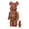 Bearbrick The Street Sliders ROCK'N'ROLL 100%+400% schräg