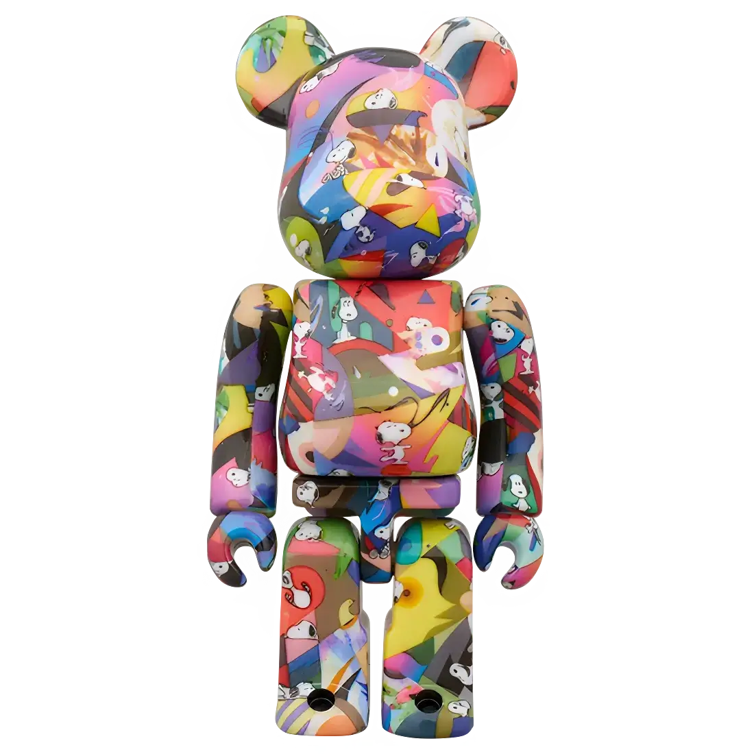 Bearbrick Tomokazu Matsuyama × PEANUTS 100%+400% Herstellerbild 2