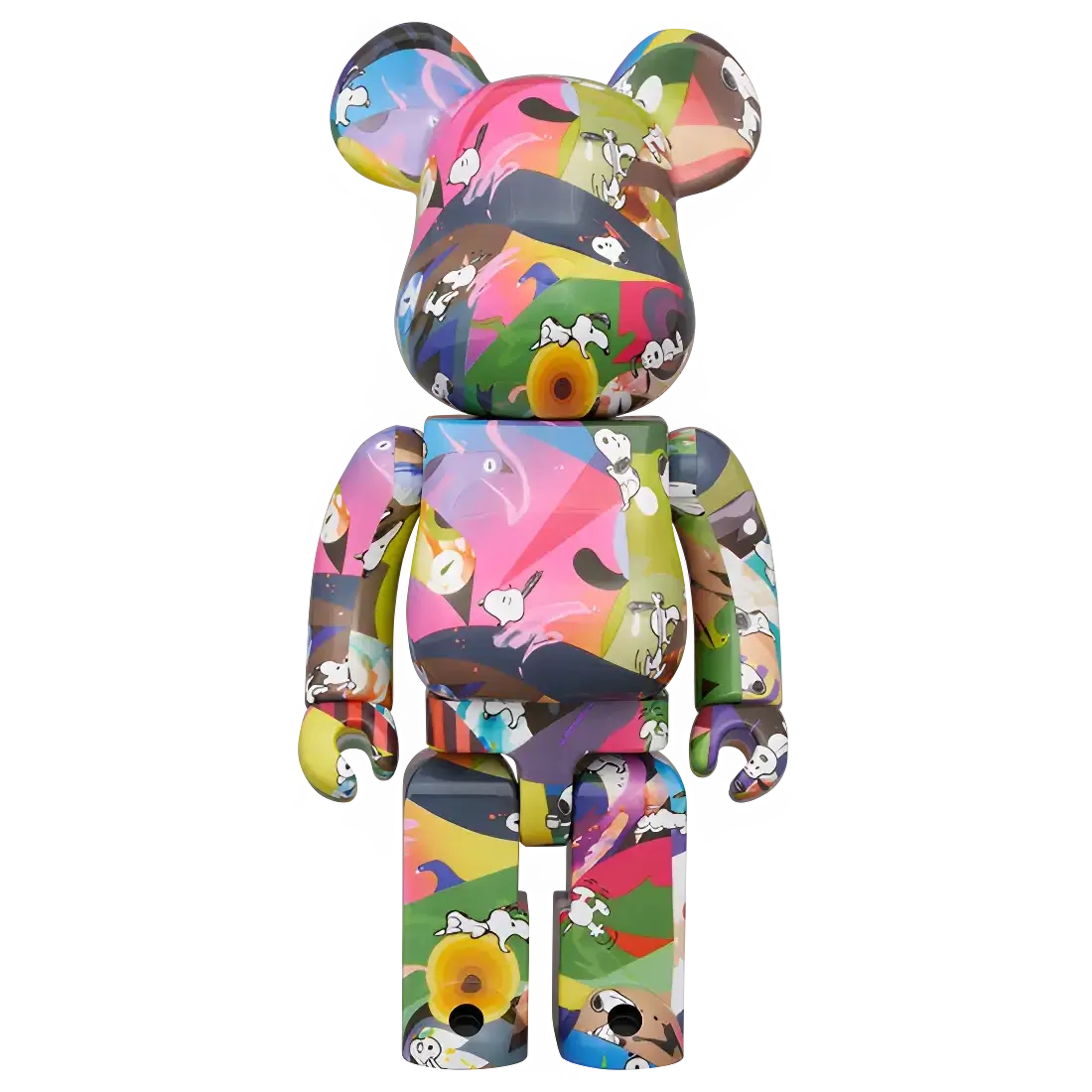 Bearbrick Tomokazu Matsuyama × PEANUTS 100%+400% Herstellerbild 3