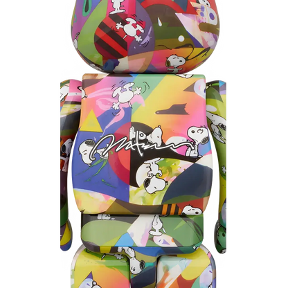 Bearbrick Tomokazu Matsuyama × PEANUTS 100%+400% Herstellerbild 4