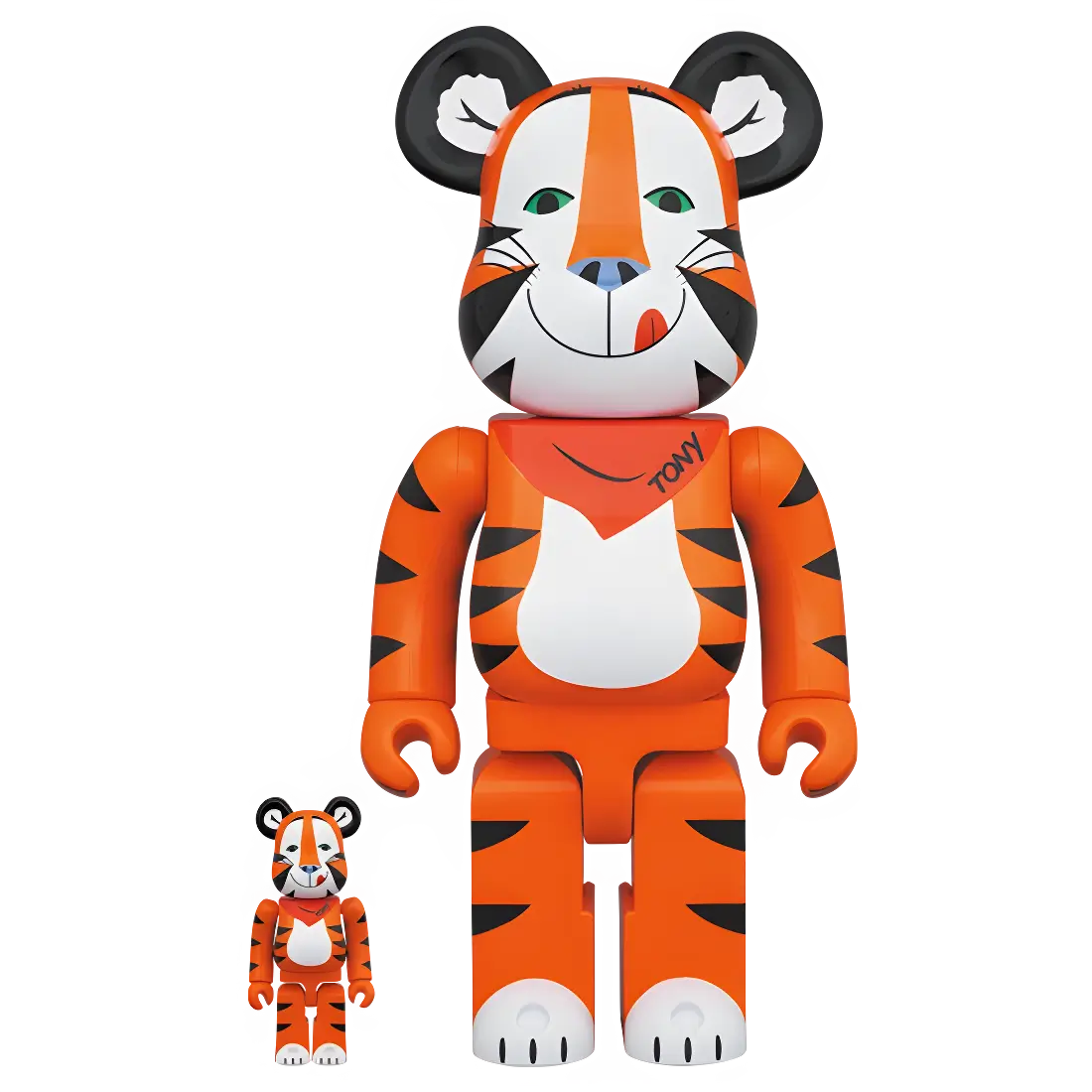 Bearbrick Tony the Tiger Vintage Version  [Kellogg's Corn Frosties] 100%+400% Herstellerbild 1