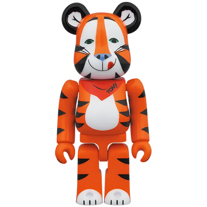 Bearbrick Tony the Tiger Vintage Version  [Kellogg's Corn Frosties] 100%+400% Herstellerbild 2