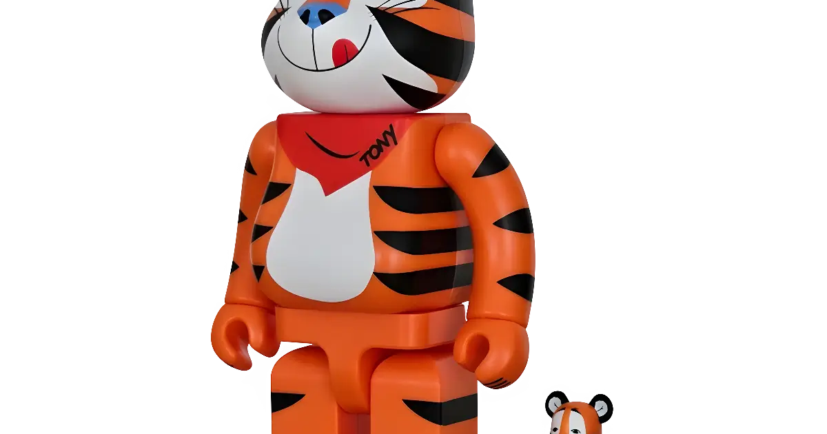 BE@RBRICK Tony the Tiger Vintage Ver. 100%+400% BE@RBRICK Tony the Tiger Vintage Ver. 100%+400%