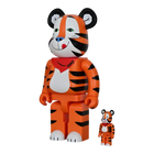 BE@RBRICK Tony the Tiger Vintage Version [Kellogg's Corn Frosties] (100%+400%)