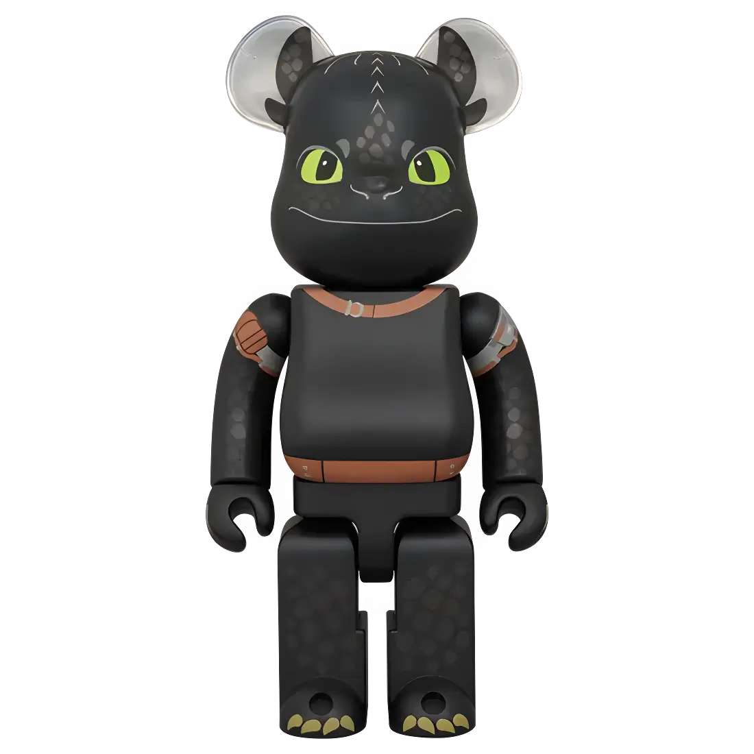 Bearbrick Toothless [Dragons] 100%+400% Herstellerbild 3