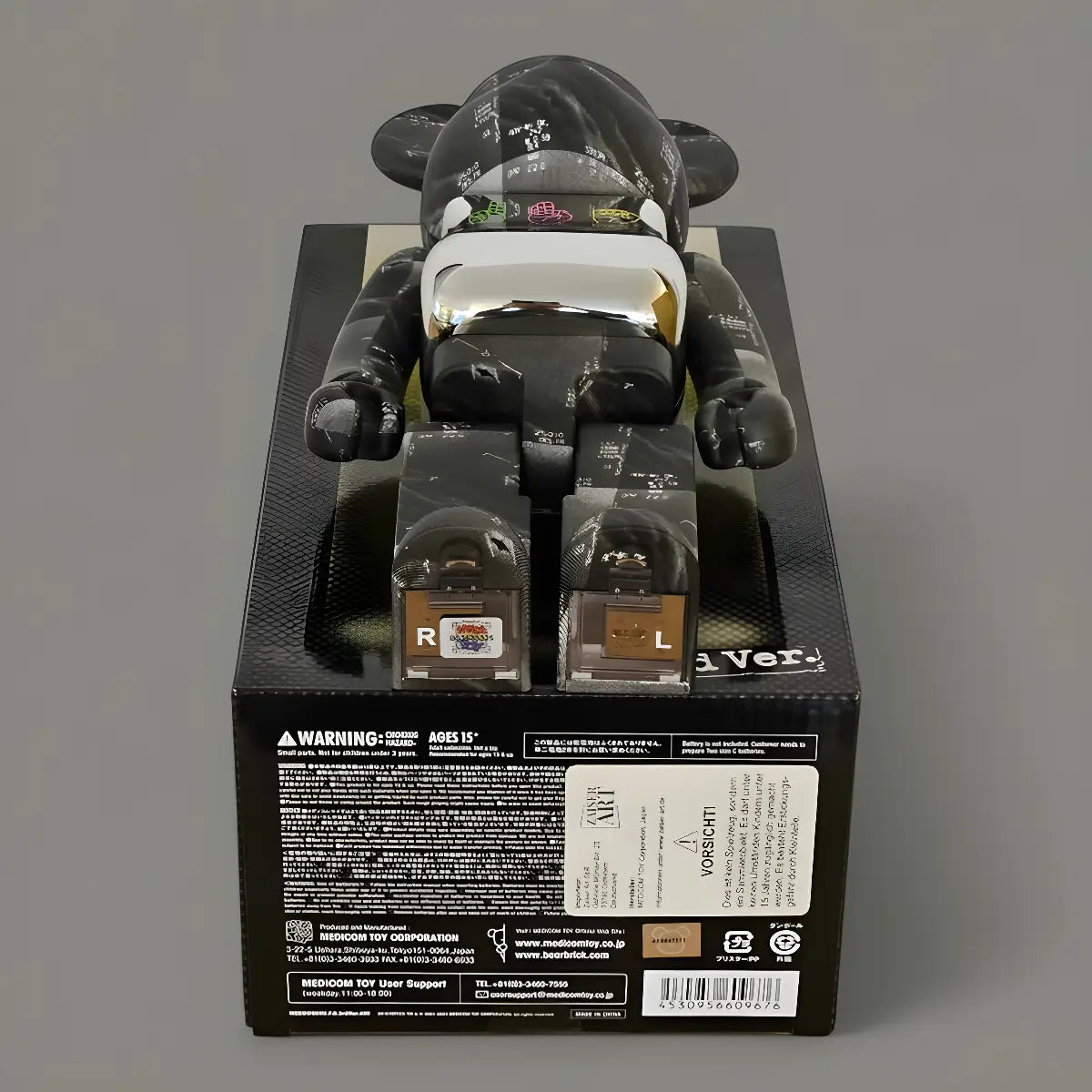 Bearbrick UFO 3rd Version 400% Echtheitsmerkmale