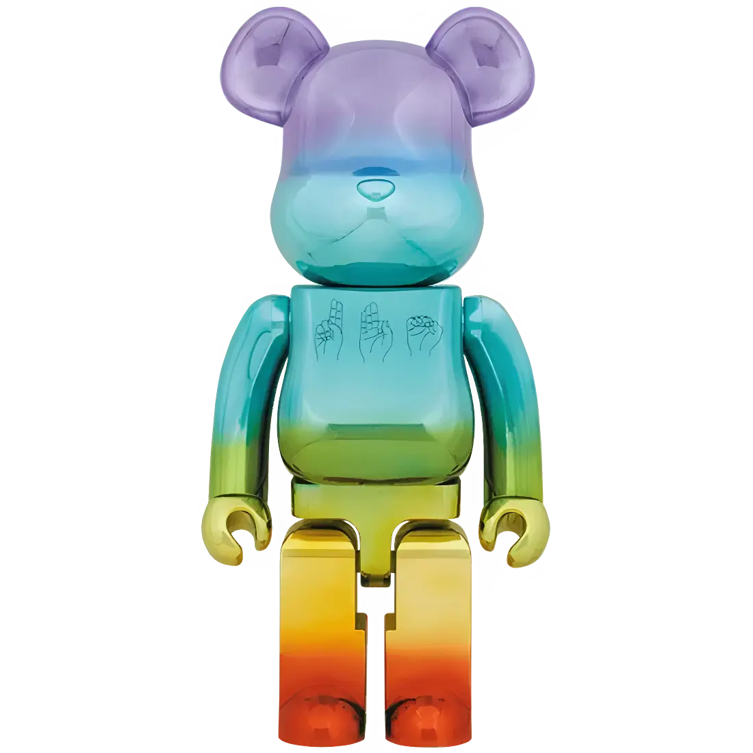 Bearbrick UFO Alan Smithee Film 1000% Herstellerbild 1