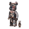 Bearbrick Utagawa Hiroshige 53 Stages of the Tokaido Highway Nihonbashi Bridge 100%+400% schräg