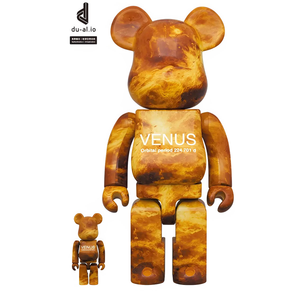 Bearbrick Venus [DAVINCI+ NASA Venus Exploration Mission Start] 100%+400% Herstellerbild 1