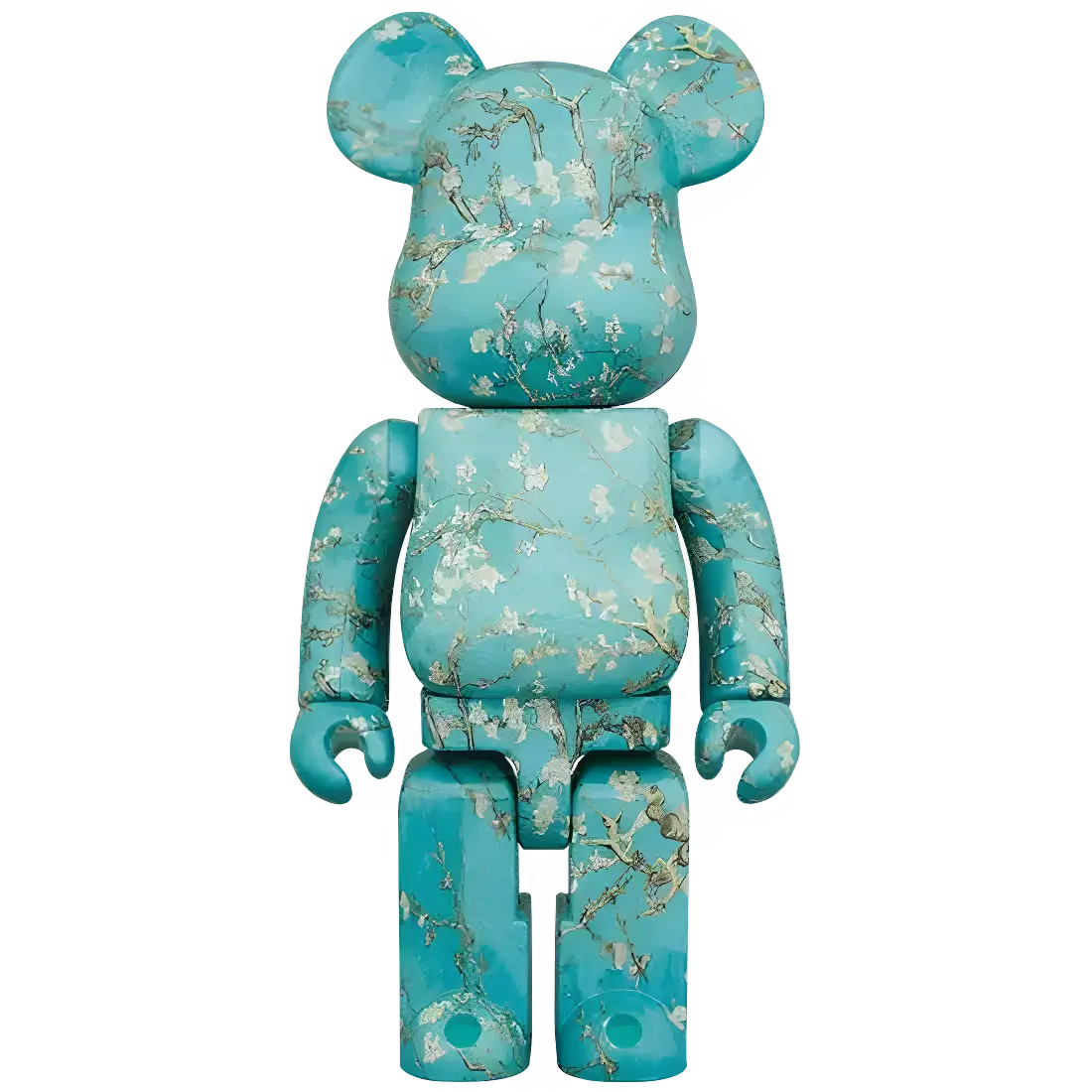Bearbrick Vincent van Gogh Almond Blossom 100%+400% Herstellerbild 3
