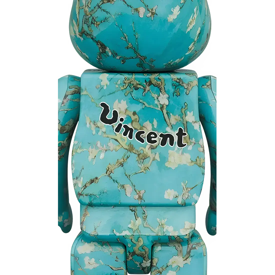 Bearbrick Vincent van Gogh Almond Blossom 100%+400% Herstellerbild 4