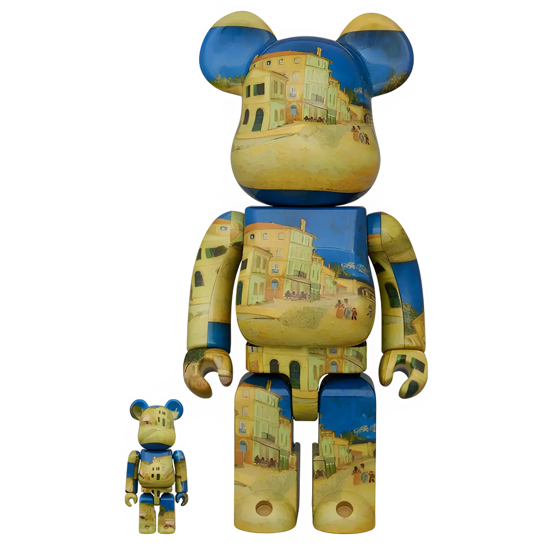 Bearbrick Vincent van Gogh 'The Yellow House (The Street)' [Van Gogh Museum] 100%+400% Herstellerbild 1