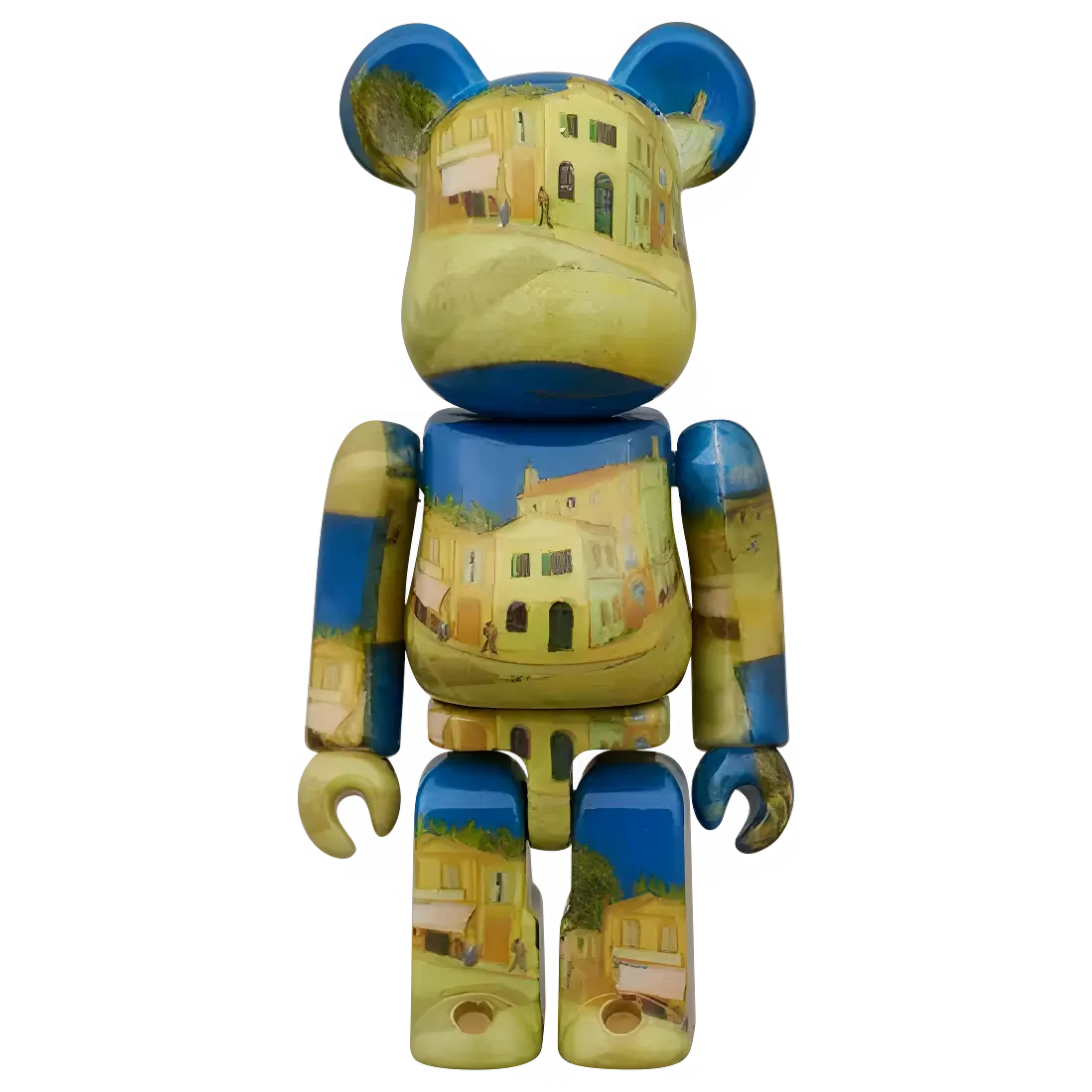 Bearbrick Vincent van Gogh 'The Yellow House (The Street)' [Van Gogh Museum] 100%+400% Herstellerbild 2