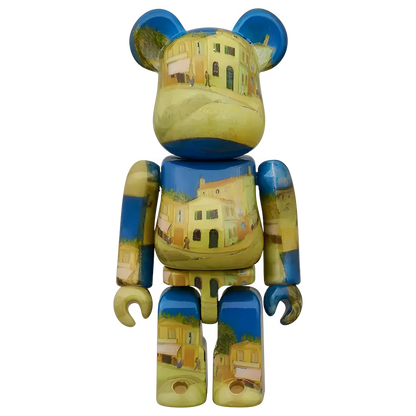 Bearbrick Vincent van Gogh 'The Yellow House (The Street)' [Van Gogh Museum] 100%+400% Herstellerbild 2