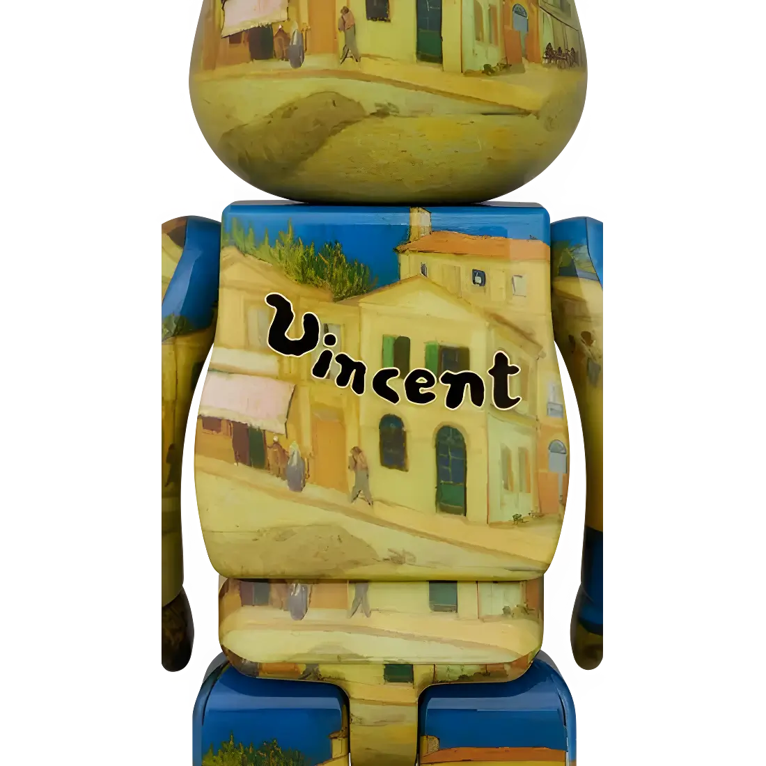 Bearbrick Vincent van Gogh 'The Yellow House (The Street)' [Van Gogh Museum] 100%+400% Herstellerbild 4