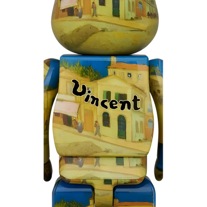 Bearbrick Vincent van Gogh 'The Yellow House (The Street)' [Van Gogh Museum] 100%+400% Herstellerbild 4