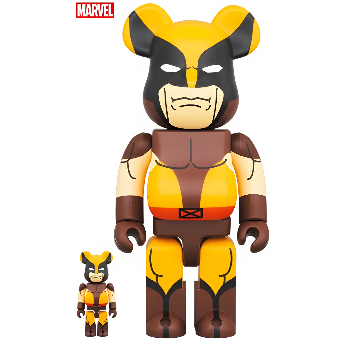 Bearbrick Wolverine Brown Version Herstellerbild 1