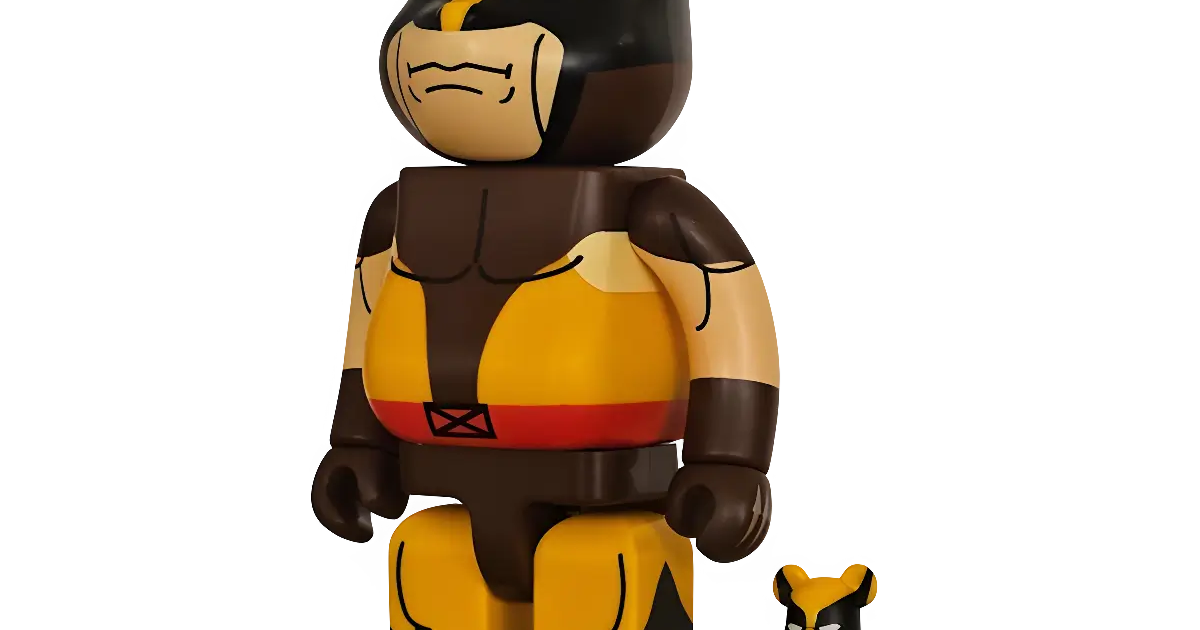 BE@RBRICK Wolverine Brown Version 100%+400% | MyBearBrick.de