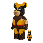 BE@RBRICK Wolverine Brown Version [X-Men] (100%+400%)