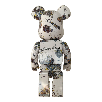 Bearbrick Jackson Pollock Studio Splash 1000% Rückseite